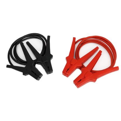 Immagine di COPPIA DI CAVI BATTERIA 500AH LUNGHEZZA 3,0 MT CON PINZE ISOLATE