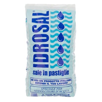 Immagine di SALE A PASTICCHE CILINDRICHE RICRISTALLIZZATO PURISSIMO SACCO DA 25KG LOCATELLI SALINE