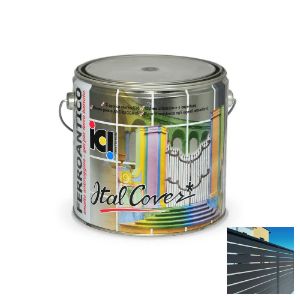 Immagine di SMALTO FERROANTICO NERO GRAFITE 2,5 LT ITALCOVER