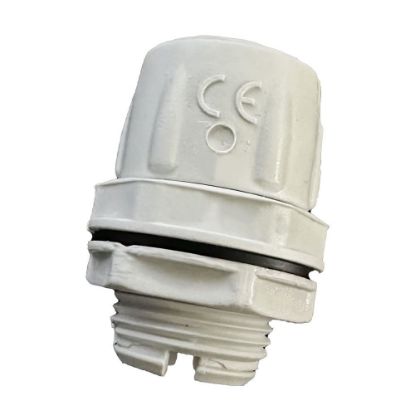 Immagine di RACCORDO SCATOLA-GUAINA SPIRALATA Ø 32 MM M40 IP65 BLISTER 5 PZ F.A.E.G.