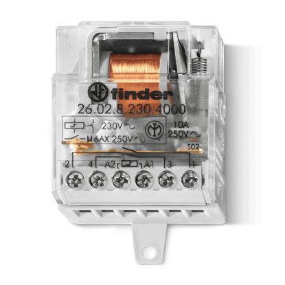 Immagine di RELÈ AD IMPULSI 230V PASSO PASSO 10A FINDER