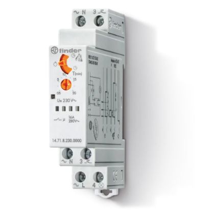 Immagine di RELÈ AD IMPULSI ELETTRONICO MULTIFUNZIONE 16A FINDER