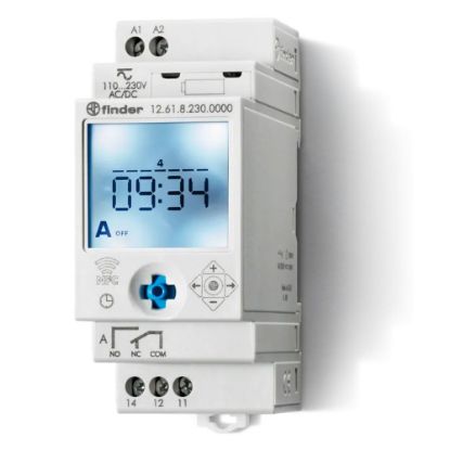 Immagine di INTERRUTTORE ORARIO DIGITALE SETTIMANALE 16A FINDER