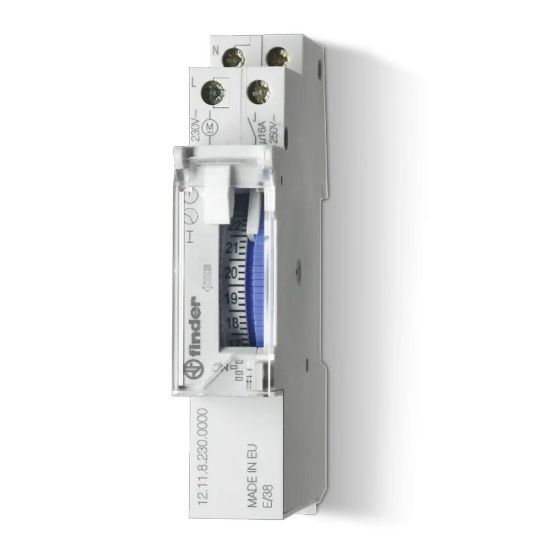 Immagine di INTERRUTTORE ORARIO GIORNALIERO EMR 1NO 16A FINDER