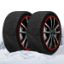 Immagine di CALZE DA NEVE MOD. MARANELLO SUPER-X NERE OMOLOGATE MISURA M CONFEZIONE 2 PZ DAC