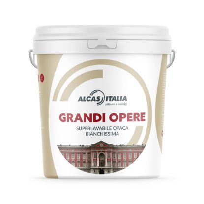 Immagine di SUPERLAVABILE GRANDI OPERE BIANCO BB 5 LT ALCAS