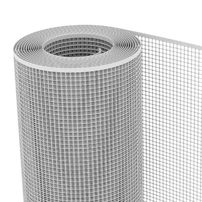 Immagine di RETE DA BALCONE IN HDPE SILVER ALTEZZA 1 MT ROTOLO DA 5 MT TENAX