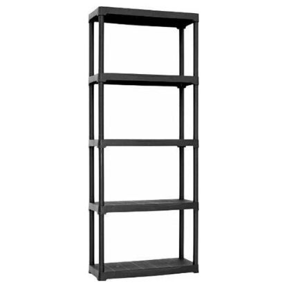Immagine di SCAFFALE IN POLIPROPILENE A 5 RIPIANI CM 90X40 H176  ART PLAST