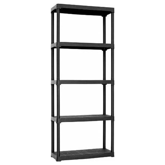 Immagine di SCAFFALE IN POLIPROPILENE A 5 RIPIANI CM 90X40 H176  ART PLAST