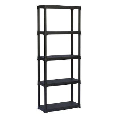 Immagine di SCAFFALE IN POLIPROPILENE A 5 RIPIANI CM 70X30 H 176  ART PLAST