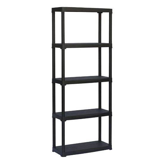 Immagine di SCAFFALE IN POLIPROPILENE A 5 RIPIANI CM 70X30 H 176  ART PLAST