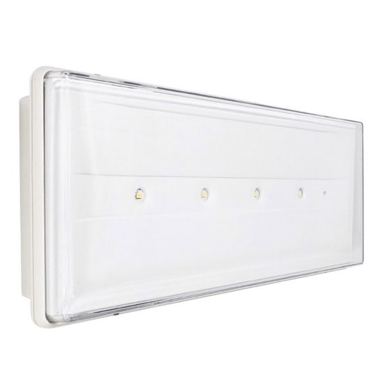 Immagine di LAMPADA EMERGENZA INCASSO/PARETE A LED 11W IP42 AUTONOMIA REGOLABILE 1-2 ORE SERIE STILE+ BEGHELLI