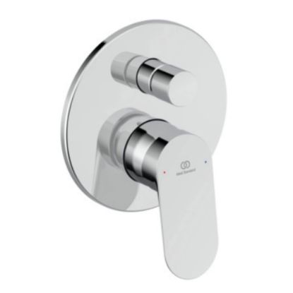 Immagine di MONOCOMANDO INCASSO DOCCIA CON DEVIATORE CERALIFE O CROMO IDEAL STANDARD