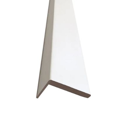 Immagine di LISTA COPRIFILO BIANCO IN MDF 60X48 MM (MISURA UTILE 40 MM) SPESSORE 8 MM H.2250 MM