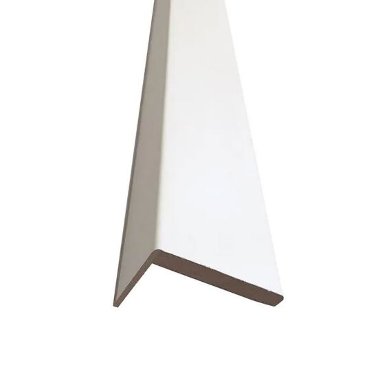 Immagine di LISTA COPRIFILO BIANCO IN MDF 60X48 MM (MISURA UTILE 40 MM) SPESSORE 8 MM H.2250 MM