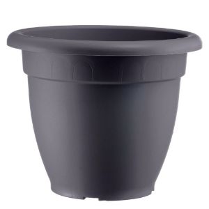 Immagine di VASO CAMPANA PLASTICA Ø 40 CM 19,2 LT ANTRACITE ART PLAST