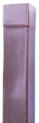 Immagine di PLUVIALE PVC TESTA DI MORO 100X100 MM DA 3 MT