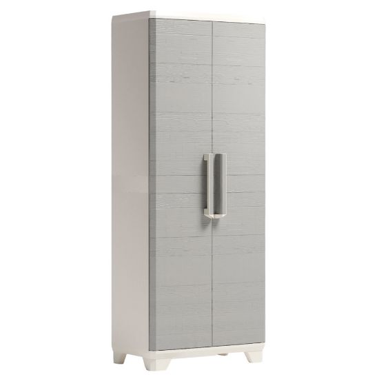 Immagine di ARMADIO CON PORTASCOPE LINEAR WOOD L 68 P 39 H 173 CM KETER