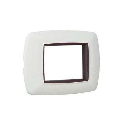 Immagine di PLACCA MYLIFE 3 MODULI BIANCO ELETTROCANALI