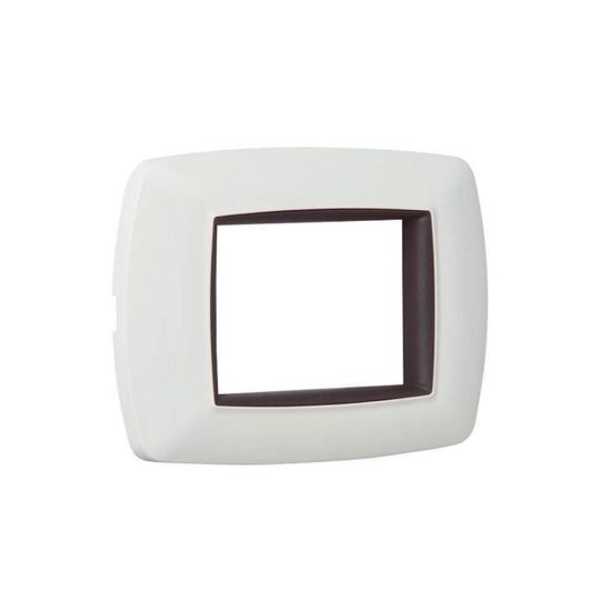 Immagine di PLACCA MYLIFE 3 MODULI BIANCO ELETTROCANALI