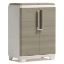 Immagine di ARMADIO PORTASACCO PER RACCOLTA DIFFERENZIATA SPLIT PREMIUM WOOD L 69 P 39 H 92 CM KETER