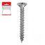 Immagine di VITE PER LEGNO INOX TESTA PIANA SVASATA 4X50 MM BLISTER DA 12 PZ