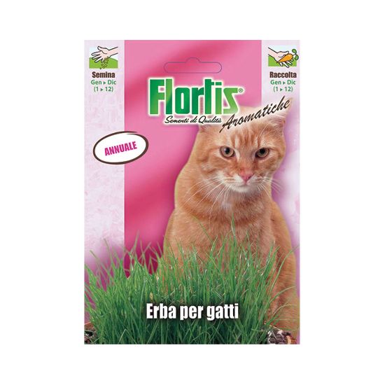 Immagine di BUSTINA SEMI ORTO ERBA PER GATTI L 11,5 H 16 CM FLORTIS