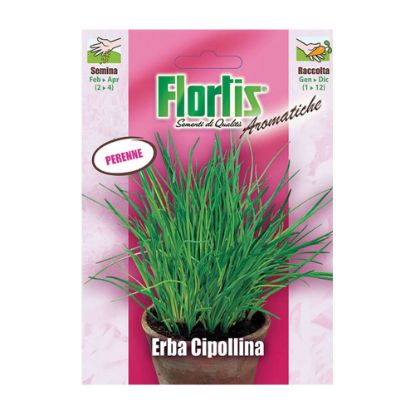 Immagine di BUSTINA SEMI ORTO ERBA CIPOLLINA L 11,5 H 16 CM FLORTIS