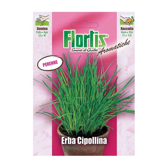 Immagine di BUSTINA SEMI ORTO ERBA CIPOLLINA L 11,5 H 16 CM FLORTIS