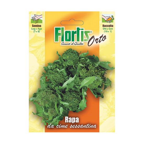 Immagine di BUSTINA SEMI ORTO RAPA DI CIMA L 11,5 H 16 CM FLORTIS