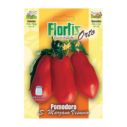 Immagine di BUSTINA SEMI ORTO POMODORO SAN MARZANO L 11,5 H 16 CM FLORTIS