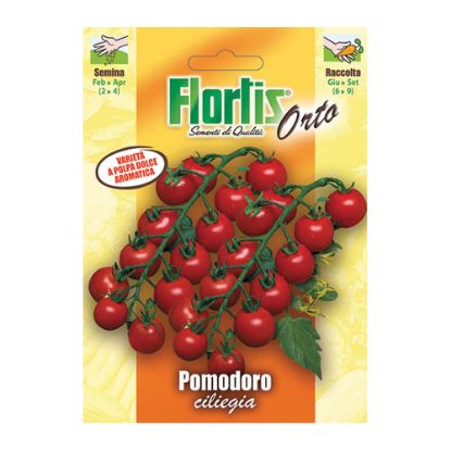 Immagine di BUSTINA SEMI ORTO POMODORO CILIEGINA L 11,5 H 16 CM FLORTIS