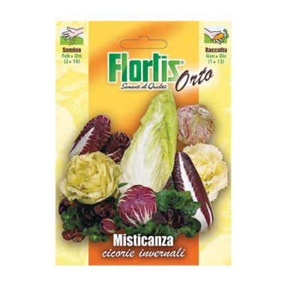 Immagine di BUSTINA SEMI ORTO MISTICANZA CICORIE INVERNALI L 11,5 H 16 CM FLORTIS