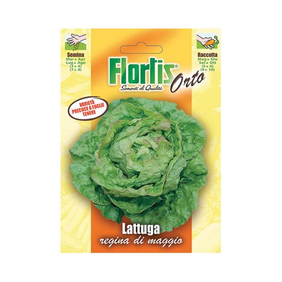 Immagine di BUSTINA SEMI ORTO LATTUGA REGINA DI MAGGIO L 11,5 H 16 CM FLORTIS