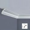Immagine di CORNICE PER RIFINITURE D'INTERNI IN POLISTIRENE 35x35 MM LUNGHEZZA 2 MT MOD.I705 BOVELACCI