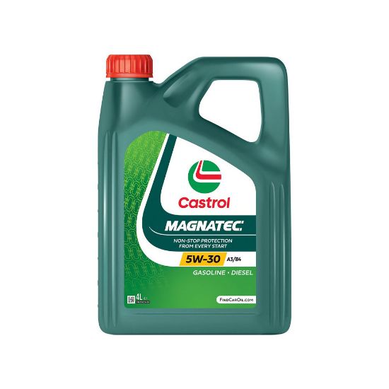 Immagine di OLIO MOTORE MAGNATEC SINTETICO STOP&START 5W-30 A3/B3 4,0 LT CASTROL