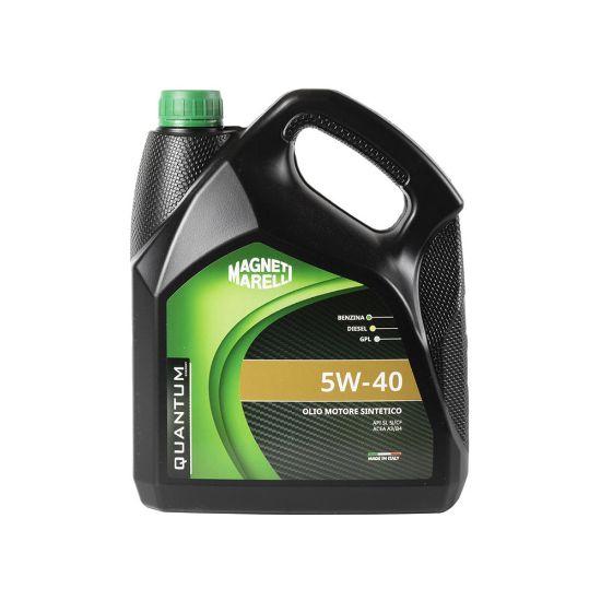 Immagine di OLIO MOTORE QUANTUM SINTETICO 5W-40 A3/B4 4,0 LT MAGNETI MARELLI