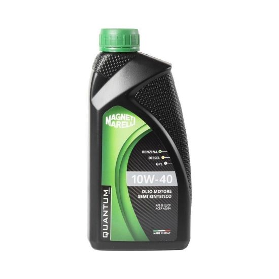 Immagine di OLIO MOTORE QUANTUM SEMI SINTETICO 10W-40 A3/B4 1,0 LT MAGNETI MARELLI