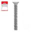 Immagine di BULLONE INOX TESTA PIANA SVASATA INTERAMENTE FILETTATO 4X20 MM BLISTER 15 PZ