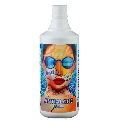 Immagine di ANTIALGHE LIQUIDO CON AZIONE DISINFETTANTE PRONTO ALL'USO 1,0 KG AQUACLEAR