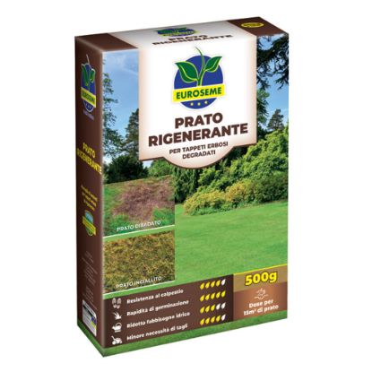 Immagine di SEME PER PRATO RIGENERANTE CONFEZIONE DA 0,5 KG IDEALE PER 15 M² EUROSEME