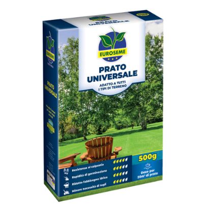 Immagine di SEME PER PRATO UNIVERSALE CONFEZIONE DA 0,5 KG IDEALE PER 20 M² EUROSEME