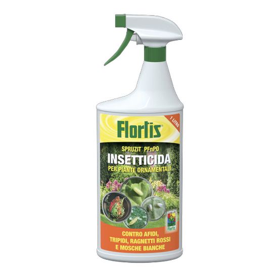 Immagine di INSETTICIDA LIQUIDO SPRAY UNIVERSALE RTU PRONTO ALL'USO 1,0 LT IDEALE PER PIANTE ORNAMENTALI FLORTIS
