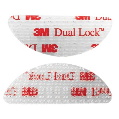 Immagine di VELCRO ADESIVO 3M IDEALE PER FISSARE DISPOSITIVI TELEPASS BLISTER DA 2 PZ