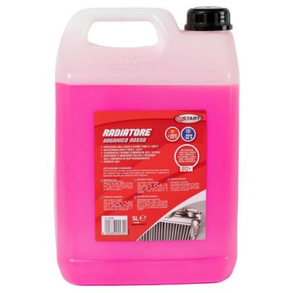 Immagine di LIQUIDO RADIATORE ANTIGELO ROSSO -22°C G12+  PER MOTORI IN LEGA E ALLUMINIO PRONTO ALL'USO 5,0 LT