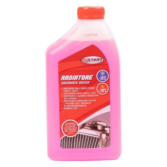 Immagine di LIQUIDO RADIATORE ANTIGELO ROSSO -10°C G12+  PER MOTORI IN LEGA E IN ALLUMINIO PRONTO ALL'USO 1,0 LT