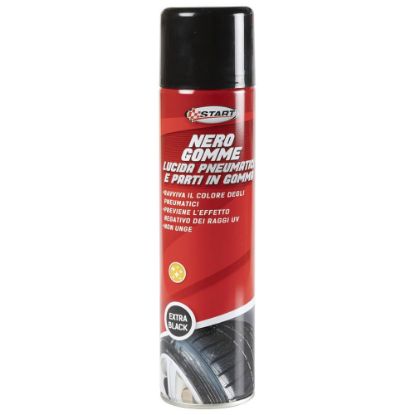 Immagine di NERO GOMME SPRAY 0,4 LT UNIVERSALE E IDEALE PER TUTTE LE AUTO