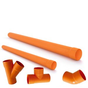 Immagine per la categoria TUBI E RACCORDI IN PVC ROSSI