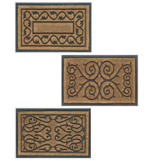 Immagine di ZERBINO COCCO+GOMMA SPRINT RETTANGOLARE L 60 H 40 CM SPESSORE 2,0 CM ASSORTITI IDEALE PER ESTERNO