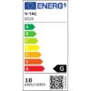 Immagine di LAMPIONE A LED DA GIARDINO FISSAGGIO A TERRA 10W COLORE BIANCO H:80CM 4000K IP65 VT-820-W V-TAC
